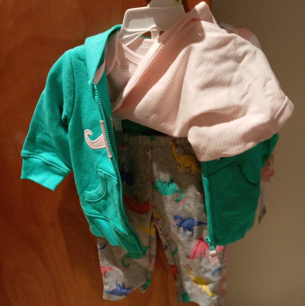 Carter's 3 pcs Layettes